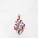 Symphony - Terence Rhombus S-Violet Organza - 2